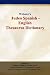 Book Websters Judeo Spanish - English Thesaurus Dictionary