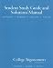 Books : Aufmann, College Trigonometry Student Solution Manual 6e