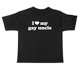 I Heart My Gay Uncle Toddler Tee