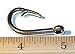 5 Pack of Silver Toned Large Fish Hook Rope Bracelet Connectors - Midwest Cord TM Brand Paracord Accessories - Large Metal Fishing Style Charms for use with 550 Parachute Cord Jewelry Making