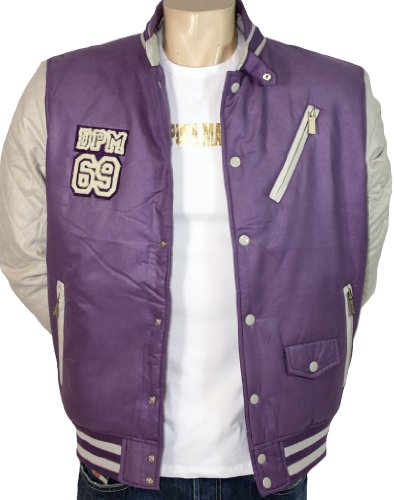 De Puta Madre 69 Designer College-Jacke lila in L
