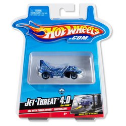 Click here to buy Hot Wheels Turbo Driver Car-Tridge - Jet Threat 4.0 by Mattel.