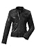 HEINE BUTTERWEICHE LAMMNAPPA LEDERJACKE IM BIKER-STYLE SCHWARZ Gr. 34 passend auch für 36