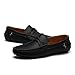 POPlus Men's Classic Leather Loafers Driving Shoes
