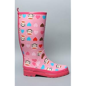 Paul Frank The Julius Heart Rain Boot,Shoes for Women