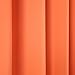 Deconovo Solid Blackout Panels Grommet Thermal Inshualted Window Darkening Curtains for Dining Room, 52x63 Inch, Orange