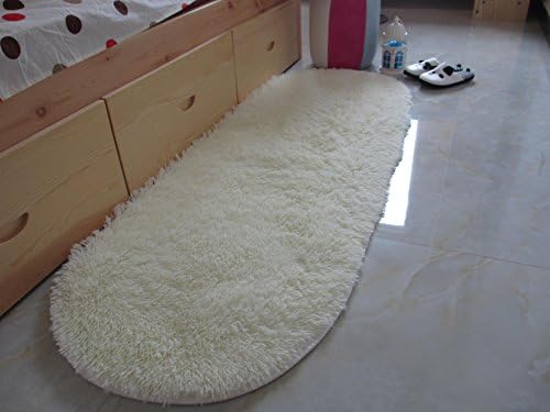Silk/Wool mats/foot Pad/Oval bed bedroom blanket/ bed bedroom blanket-H 80x200cm(31x79inch)