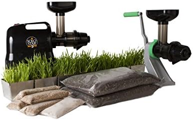 Starter Wheatgrass Kit + Electronic Juicer Daily Tray Edition