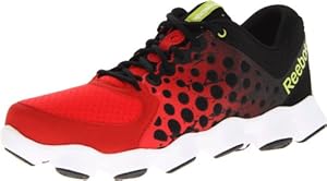 Reebok Men's ATV19 Trail Running Shoe,Black/Techy Red/Sonic Green/White,10 M US