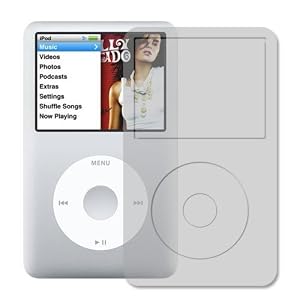 Skinomi TechSkin - Invisible Screen Protector Shield for Apple iPod Classic 80/160GB + LIFETIME REPLACEMENTS