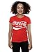 Coca Cola Women's 86 Logo T-Shirt Large Red