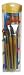 Sargent Art 56-3015 4 ct Jumbo Assorted Brushes with Wooden Handles