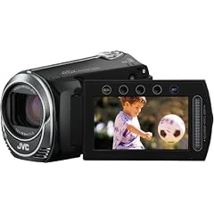 JVC GZ-MS 250 BEU SD-Card-Camcorder (SD/SDHC-Kartenslots, 39-fach optisher Zoom, 6,9 cm Display, 32GB interner Speicher, USB 2.0) schwarz
