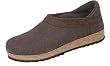 Haflinger Grizzly Clog Closed Back in Black