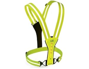 Amphipod Xinglet Flash LED Vest, Neon/Bright Green, OS