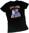 Mr. Spock "Live Long & Prosper" -- Star Trek Crop Sleeve Fitted Juniors T-Shirt