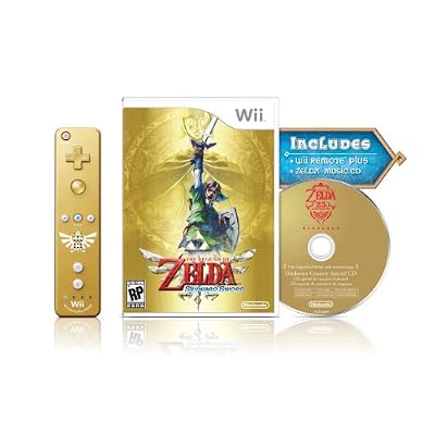 The Legend of Zelda: Skyward Sword with Gold Wii Remote Bundle Available Again!