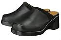 Naot 'Crimson' High Heel Mule Clogs Womens - Black