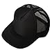 Summer Foam Mesh Trucker Cap - Black