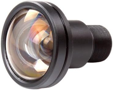 SC2000 Low Illumination CCTV Security Camera Lens F1.2 4mm Black Color