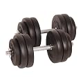 HSTA02 Dumbbell weights set / dumbell kit / dumbell pair 30 kg / muscle training / bodybuilding / workout / gym