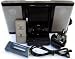 Electronics : Black iPod Remote Control HiFi Speakers / Speaker System / Dock (made for iPod). Includes multi-voltage travel charger