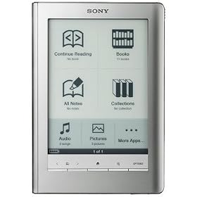 SONY PRS600S.CEW PRS-600 Reader eBook (with Space for up to 350 eBooks) (Silver)