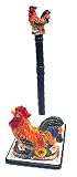 Rooster Ceramic Napkin Holder Paper Towel Holder