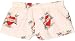 : Cheerleading Cheer Team Wording Cheer Tattoo White Flannel Cotton Girl Boxers Mini Itty Bitty Shorts 1" Inseam, Covered elastic waist, 100% cotton, available in 5 adult sizes