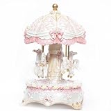 Laxury LED Illumination Carousel Music Box (Model Mp2087b,polyresin)IMAGE