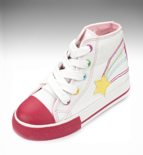 Younger Girls Star Design Trainers