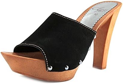 Apri 3341S4 Women US 6 Black Platform Sandal