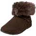 FitFlop Little Kid/Big Kid Mukluk Mini Boot,Chocolate,13 M US Little Kid
