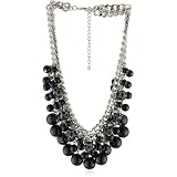 French Connection Xmas Jet Multi Beaded Chain 