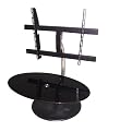 Flat Panel Mounted TV Stand - Black