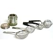 Ultrasonic Cleaner Parts Baskets & Glass Jar 5Pcs