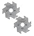 Porter Cable 555 556 557 Jointer 2 Pack 6 Tooth Jointer Blade # 5558-2PK