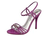 Reneeze NANCY-2 Women's Purple Ankle-Strap High-Heel Dress Sandals-Purple