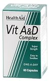 HealthAid Vit A & D Complex - 60 Capsules