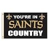 NFL New Orleans Saints 3-by-5 Foot "In Country" Flag