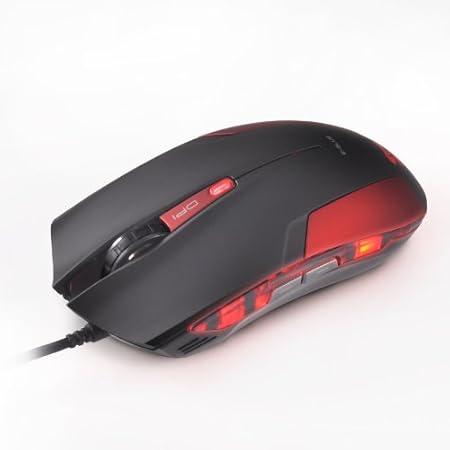 E-blue Cobra Juior 1600dpi Gaming Mouse RED LED Light EMS109L