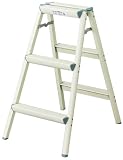 ハセガワ アルミ軽量カラー踏台(79cm) ホワイト