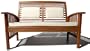 Strathwood Gibranta All-Weather Hardwood 2-Seater Bench