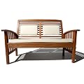 Strathwood Gibranta All-Weather Hardwood 2-Seater Bench