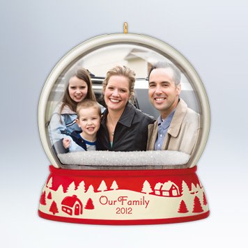 Hallmark 2012 Keepsake Ornaments QXG4764 Our Family Photo Frame