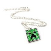 Minecraft Creeper Pendant Necklace 並行輸入品