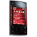 Nokia X3 Handy (Ovi, UKW Radio, 3,2 MP) red black
