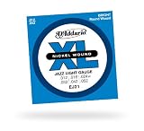 D'Addario Electric Guitar Strings Set, Xl Jazz Lite