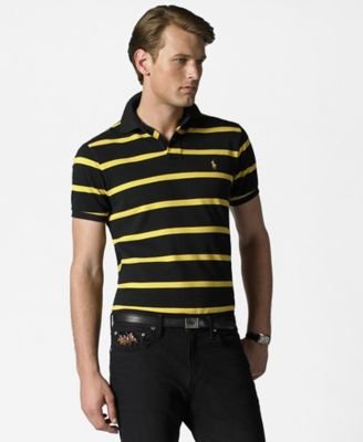 Polo Ralph Lauren Striped Mesh Rugby Shirt