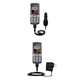 Essential Kit for the Sony Ericsson k510a - includes Car and Wall Charger with Rapid Charge Technology - Gomadic Brand w/ TipExchange Technology